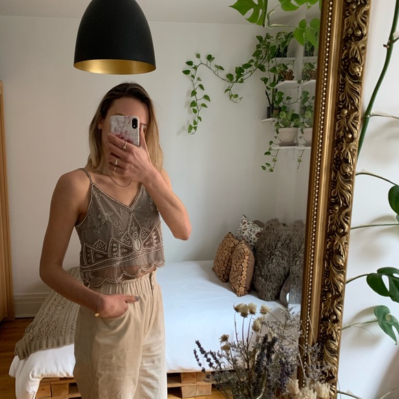 Beaded crop top - Picture 3 of 6